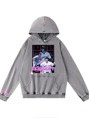 Acid Wash Ernie Clement Hoodie